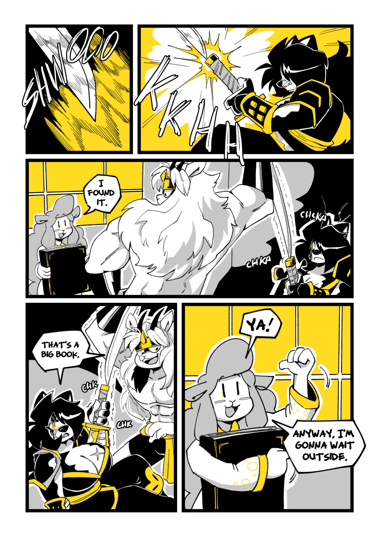 Hachimitsu Blade For Hire: Chapter 3 - We Got It From Here page 8 full