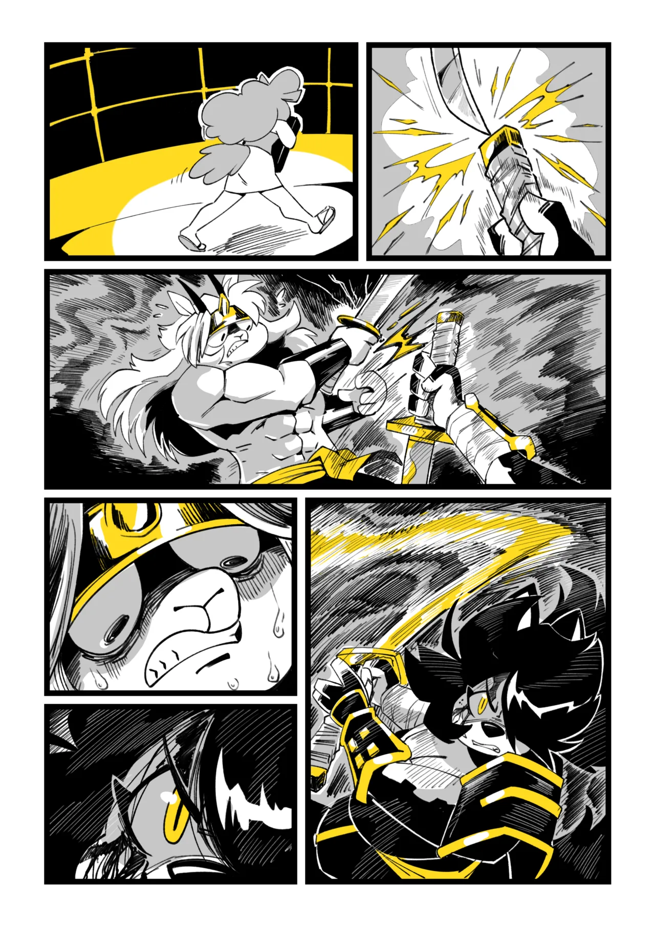 Hachimitsu Blade For Hire: Chapter 3 - We Got It From Here page 9 full