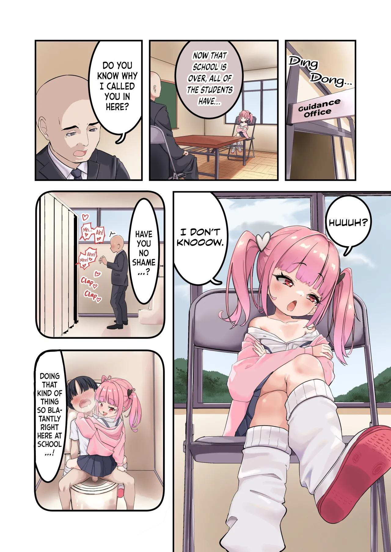 Kodopan Mesugaki wa Do-M Kyoushi o Wakarasetai | A Bratty Girl in Kiddy Panties Wants to Correct Her Masochist Teacher page 3 full