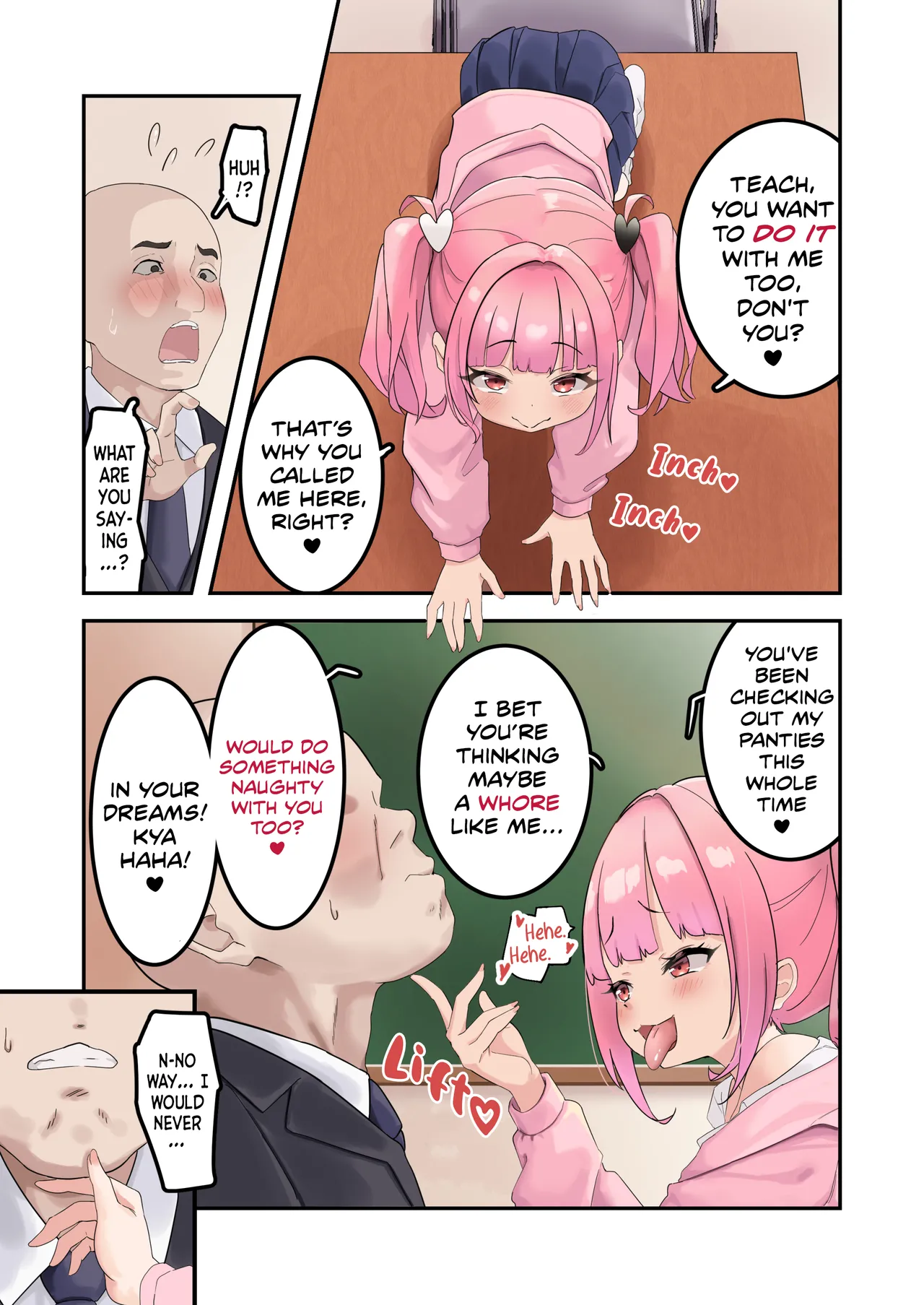 Kodopan Mesugaki wa Do-M Kyoushi o Wakarasetai | A Bratty Girl in Kiddy Panties Wants to Correct Her Masochist Teacher page 6 full