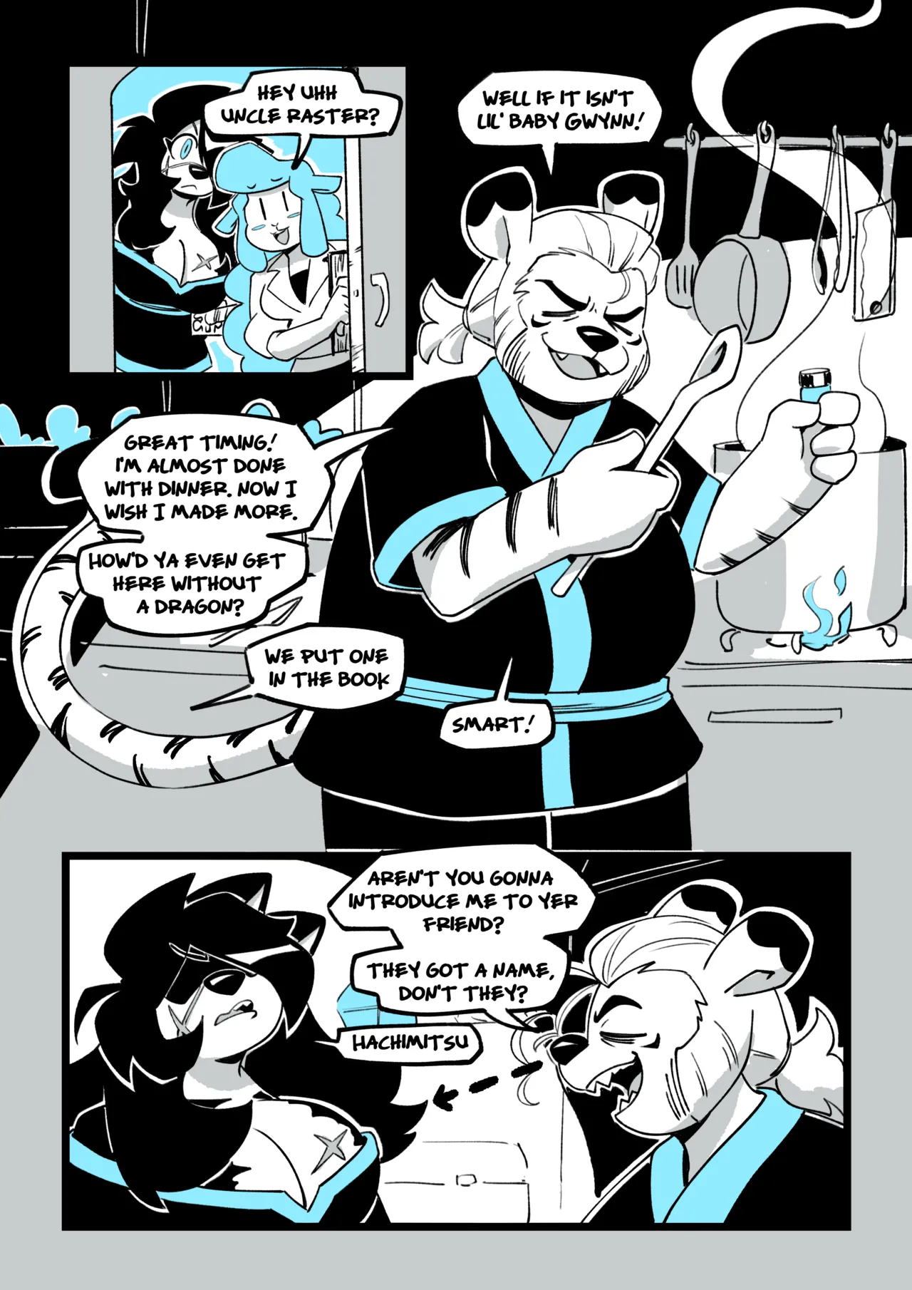 Hachimitsu: Blade for Hire: Chapter 5 - Holding Out page 4 full