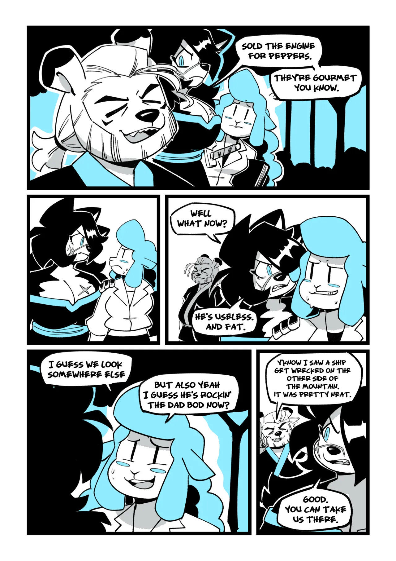 Hachimitsu: Blade for Hire: Chapter 5 - Holding Out page 7 full