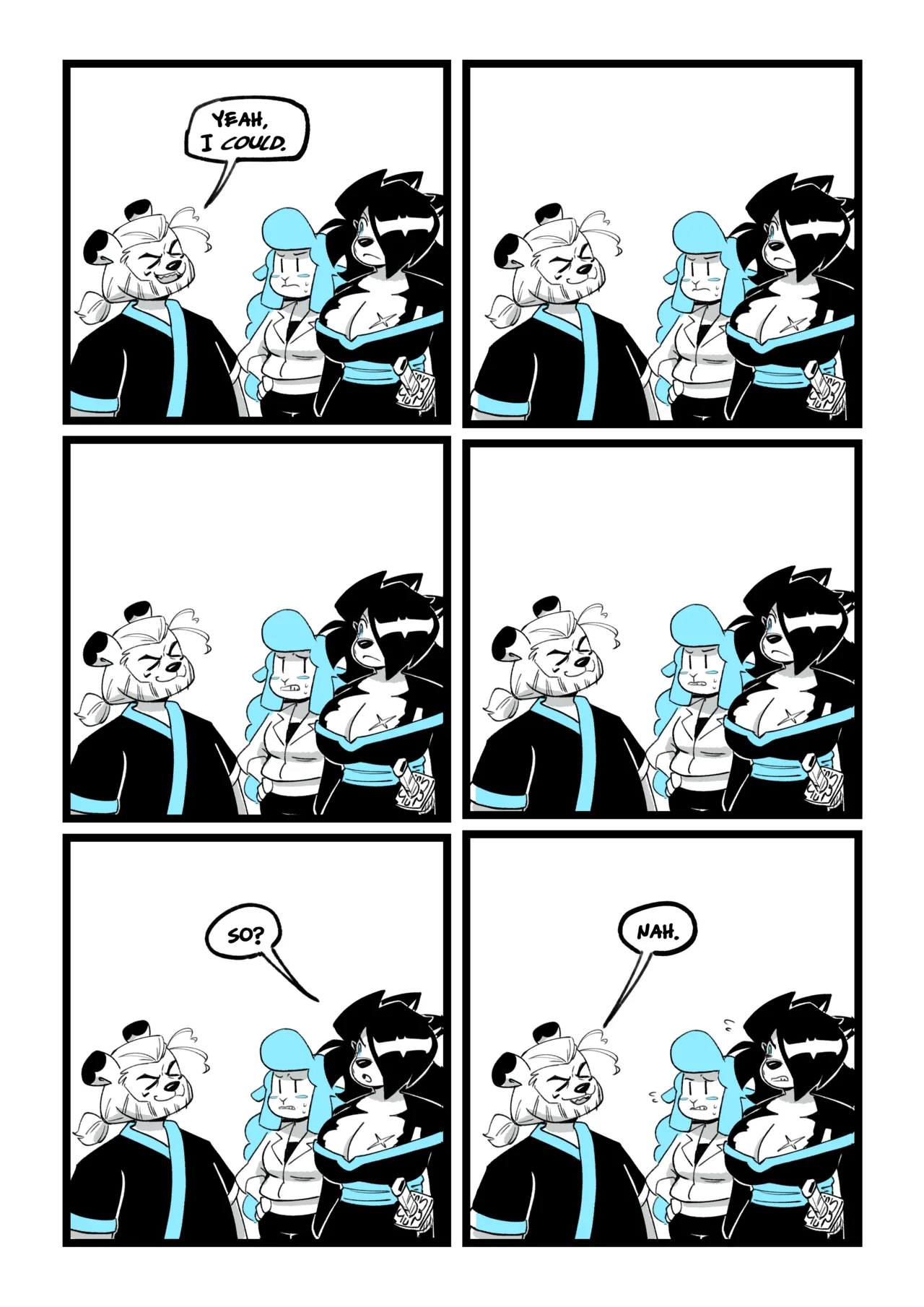 Hachimitsu: Blade for Hire: Chapter 5 - Holding Out page 8 full