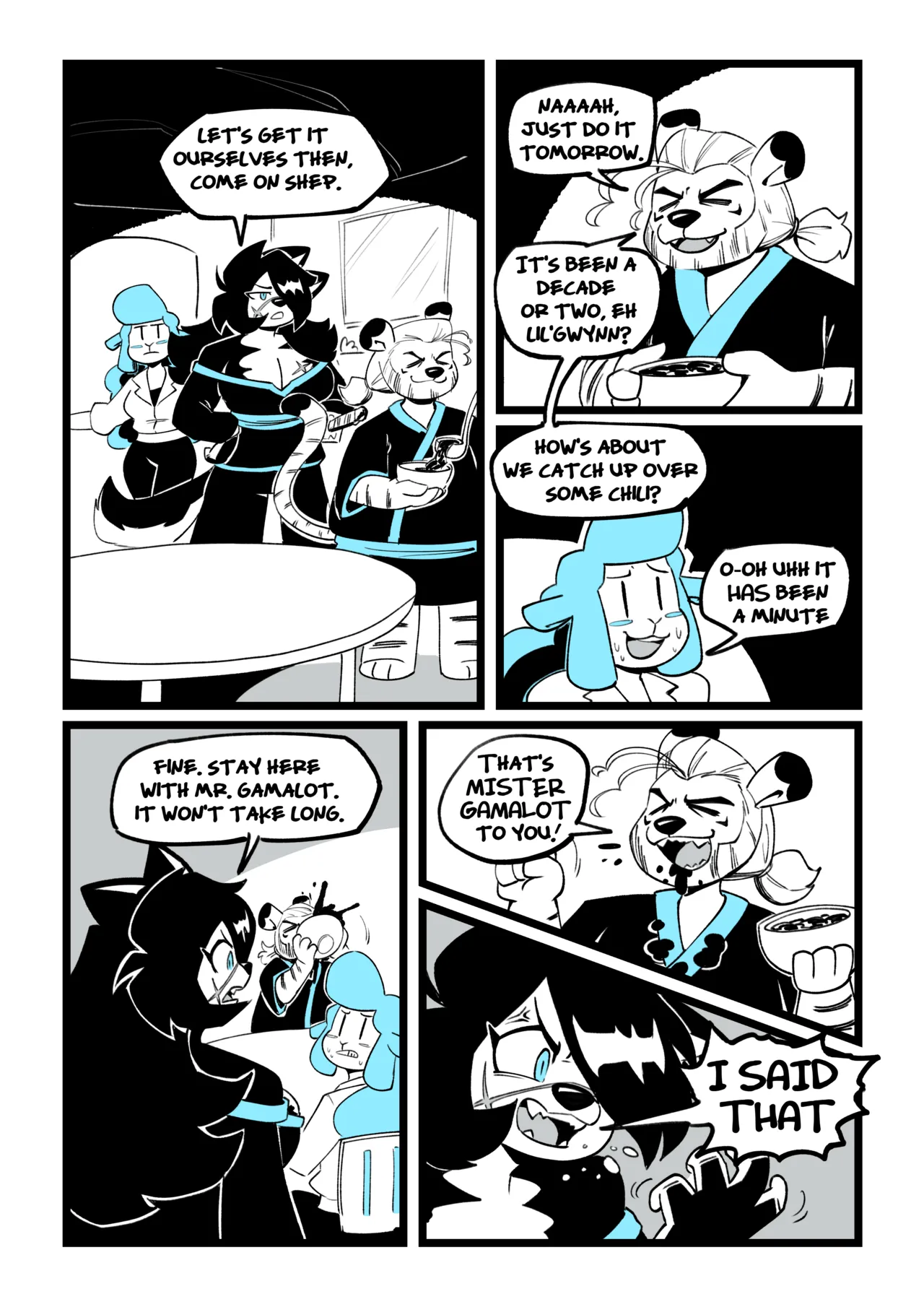 Hachimitsu: Blade for Hire: Chapter 5 - Holding Out page 9 full