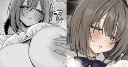 いつも無表情でクールな見た目と裏腹に下品でだらしないエロイ身体（Hカップデカ乳輪雑魚ま〇こ）してる女の子にえっちしてもらえる話