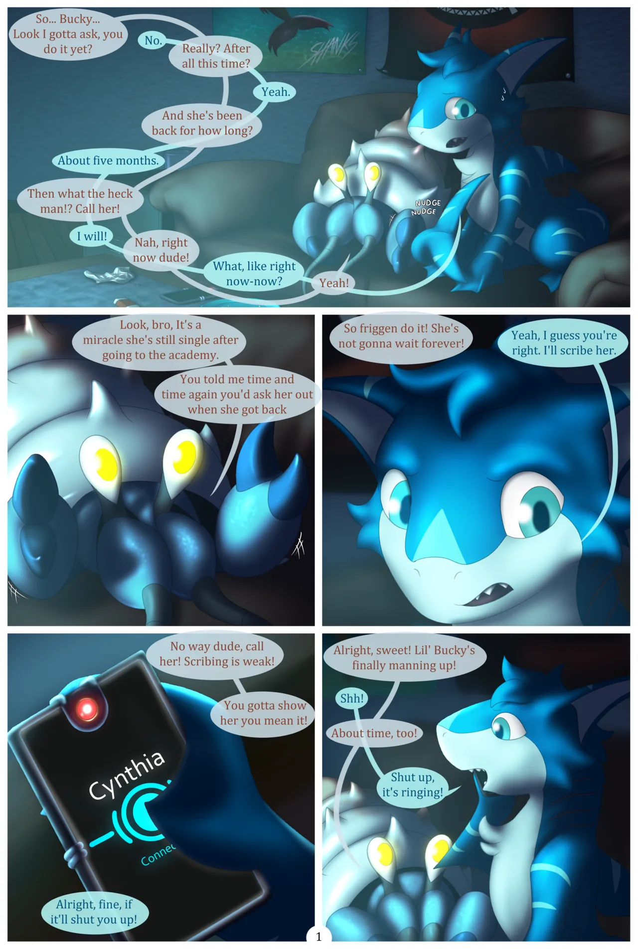 Buckles and Sin: Chapter 1 page 1 full