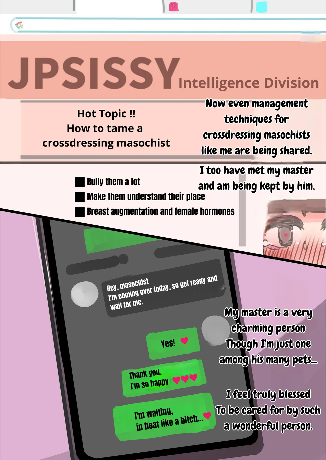 The New Generation Chastity Device and The Culture of Feminization Training page 6 full