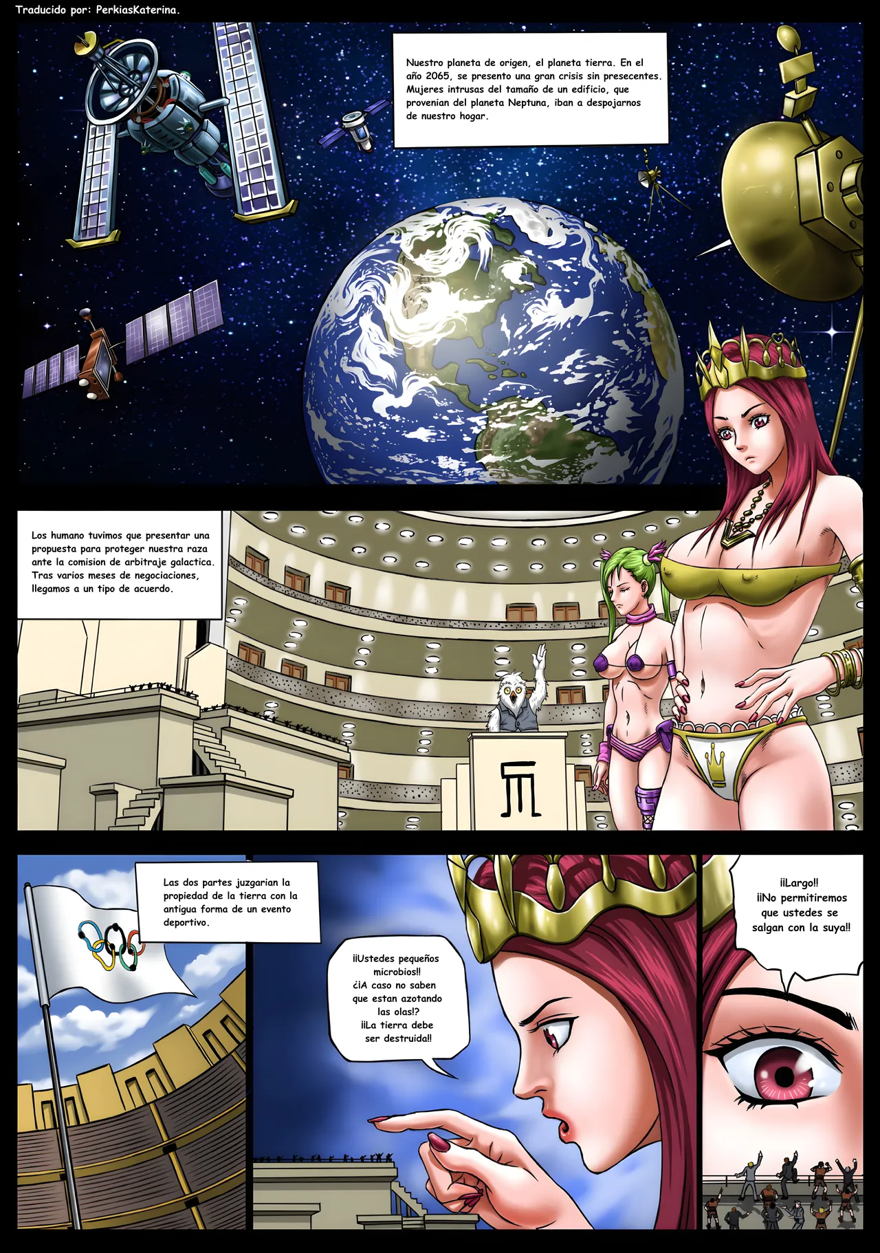 Interplanetary Wrestling page 2 full