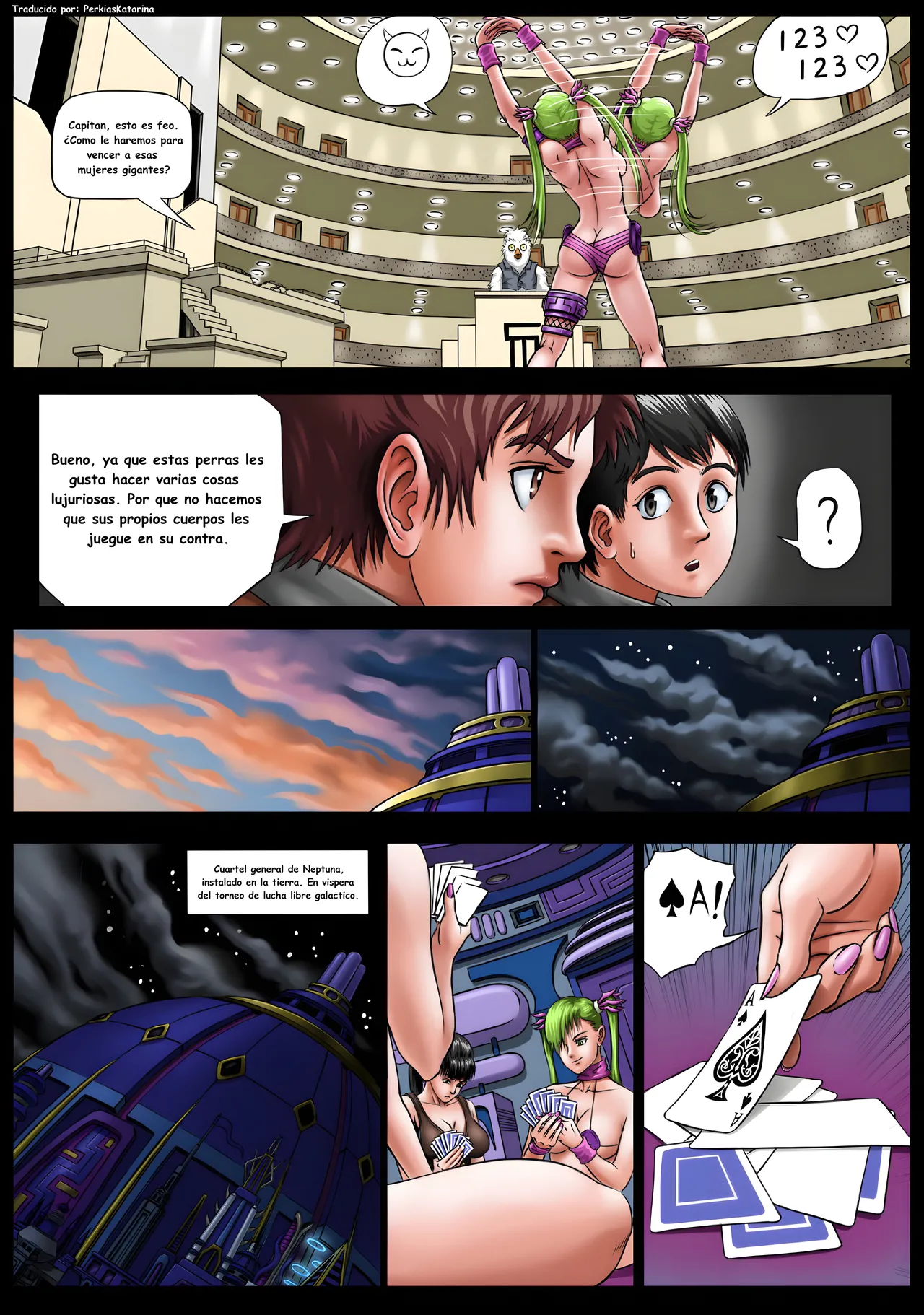 Interplanetary Wrestling page 5 full