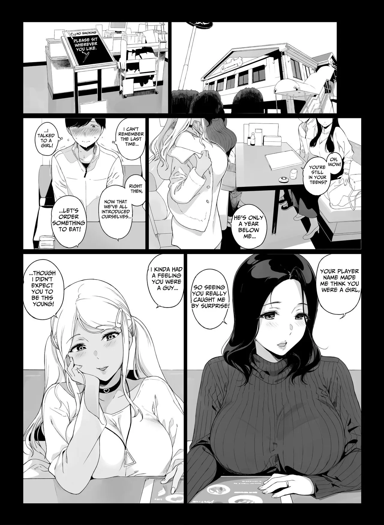 Gaming Harem page 8 full