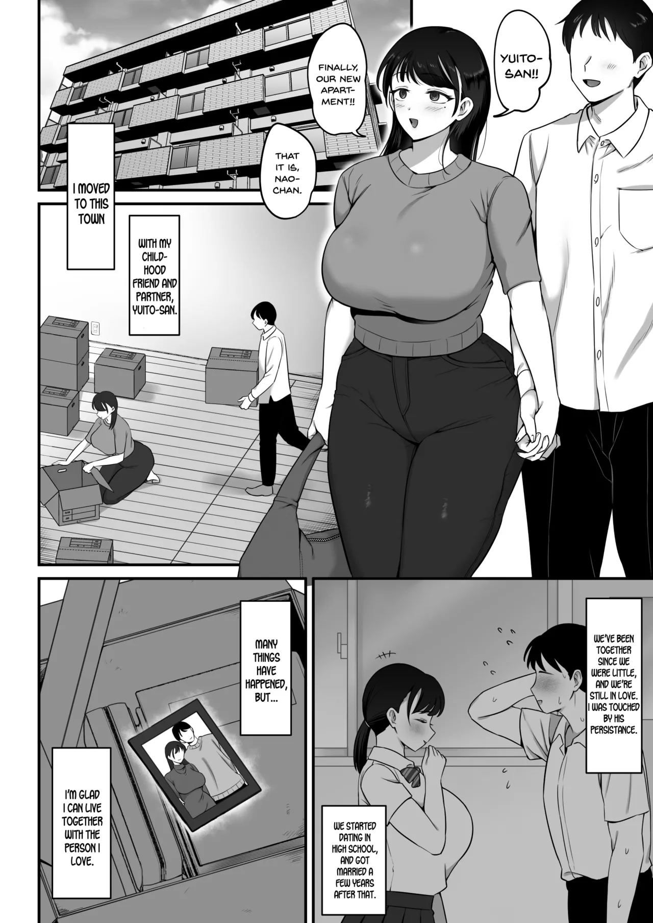 Maso Mesu Rinjin Onahozuma ~Saikai Shita Moto SeFri o Dekachin de Saikyouiku suru Hanashi~ page 2 full