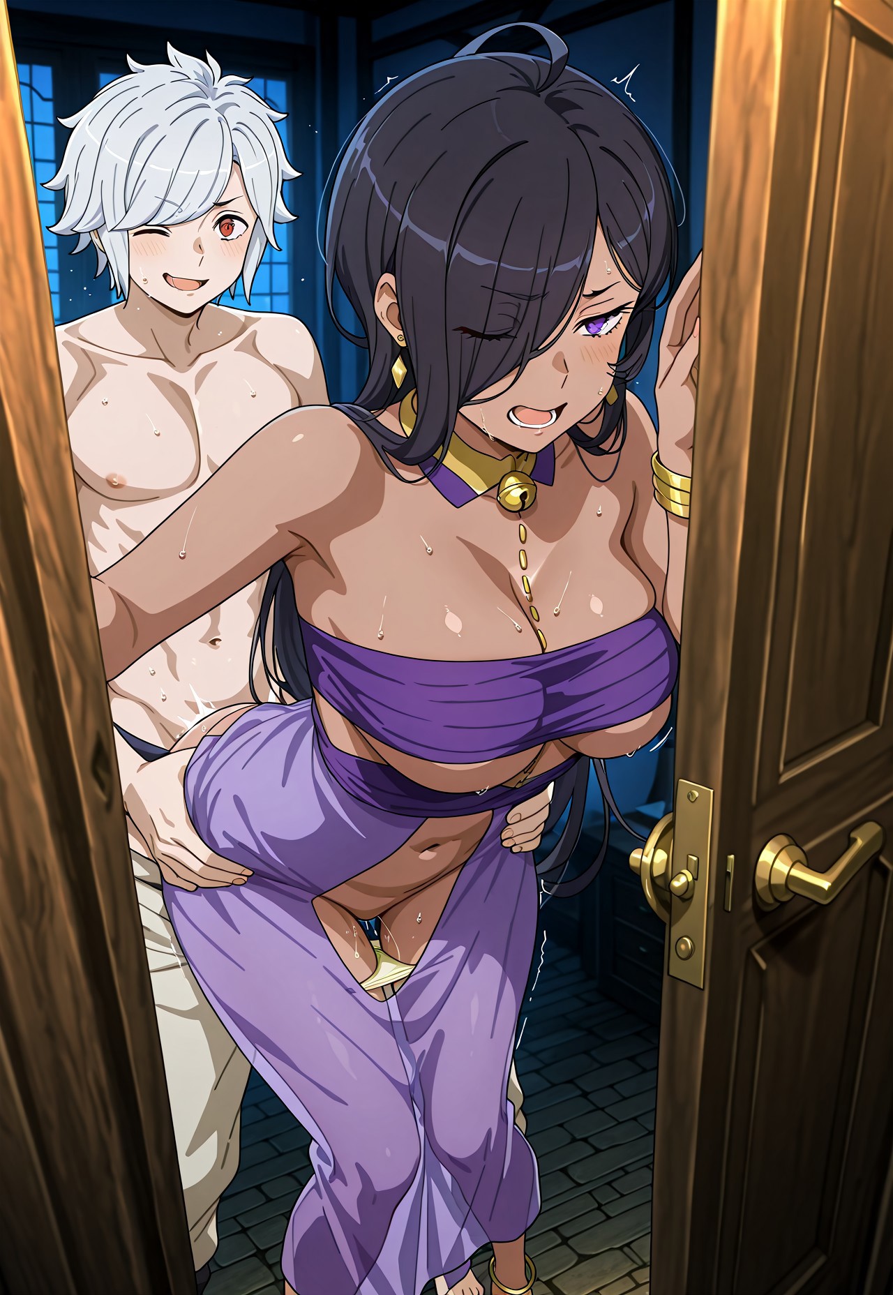 MILF AISHA'S BACK STRADDLE:: BELL SPACE INTRUSION page 6 full