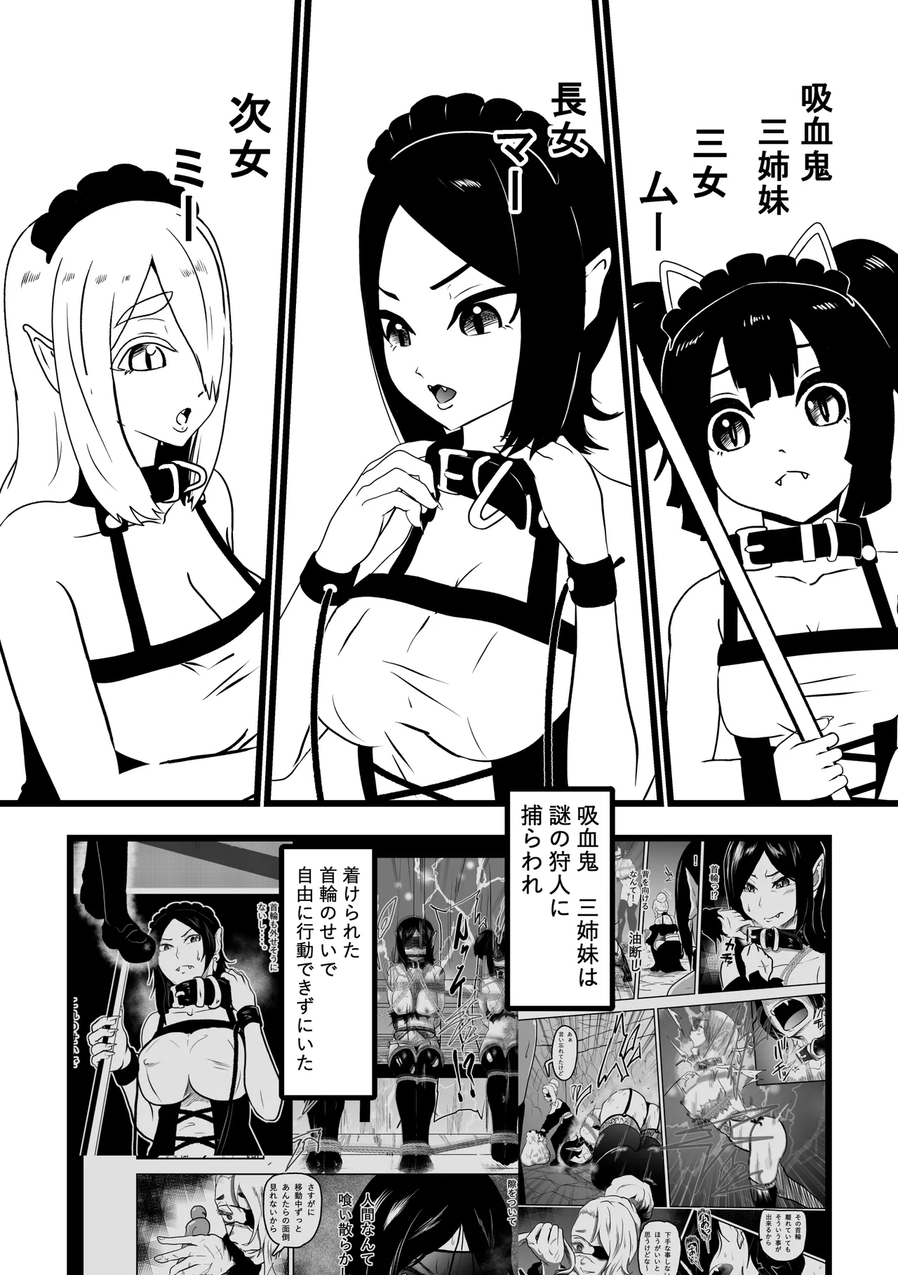 ヴァンパレイド9 〜吸血鬼 三姉妹 脱走編〜 page 5 full