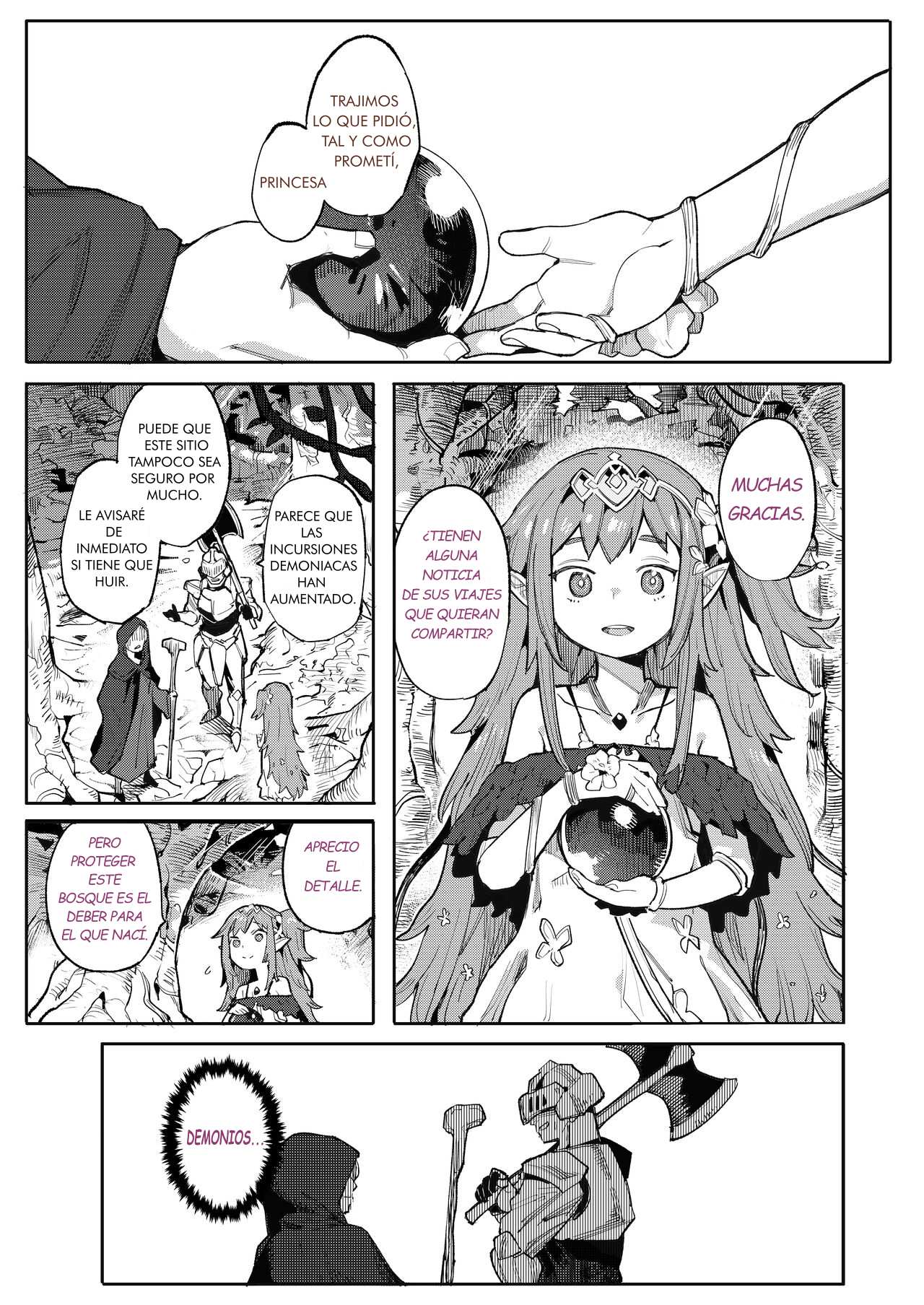 Seirei Rougoku Nyehiru ~Choukyou Zumi no Osanai Shikyuu ni Kizamareru Koufuku Bunsho page 3 full