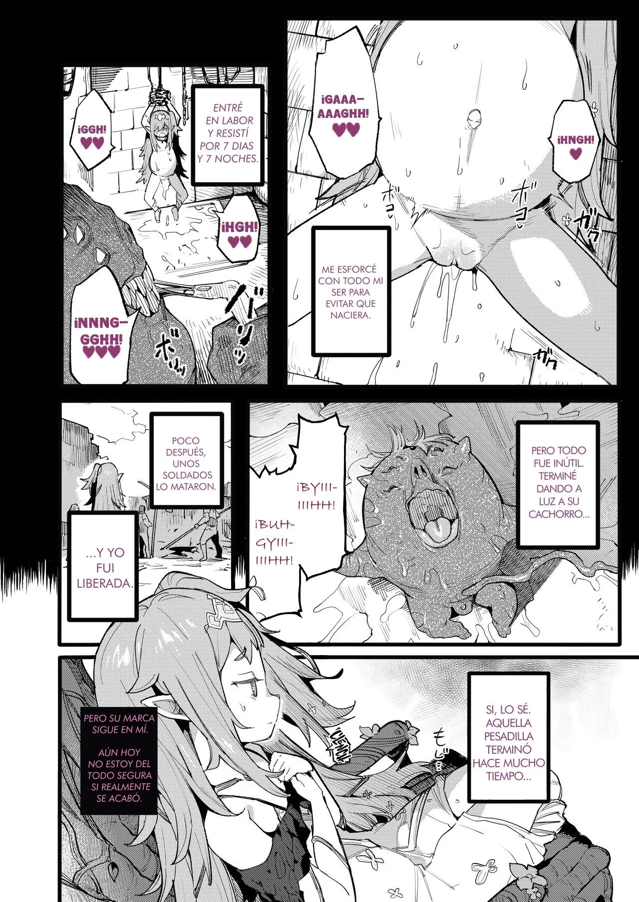 Seirei Rougoku Nyehiru ~Choukyou Zumi no Osanai Shikyuu ni Kizamareru Koufuku Bunsho page 8 full