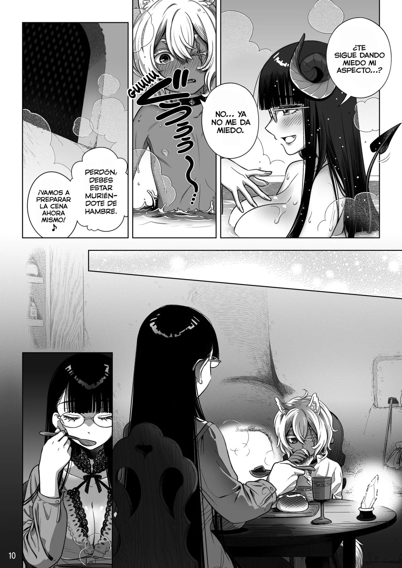 Succubus Tenshu ga Ookami Shounen o Kaimashita page 10 full