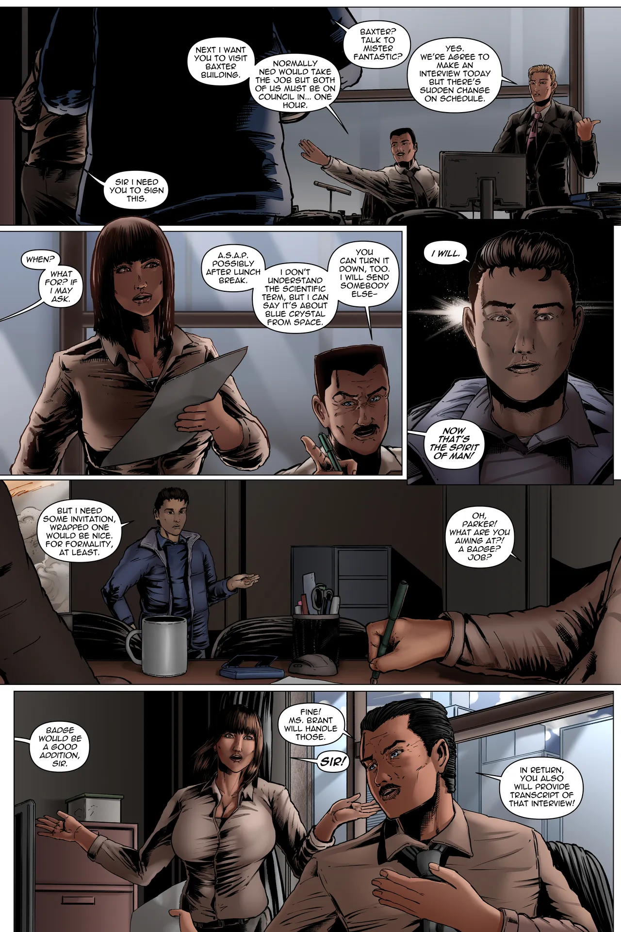 Parker's True Colors - Episode 3 - Green page 6 full