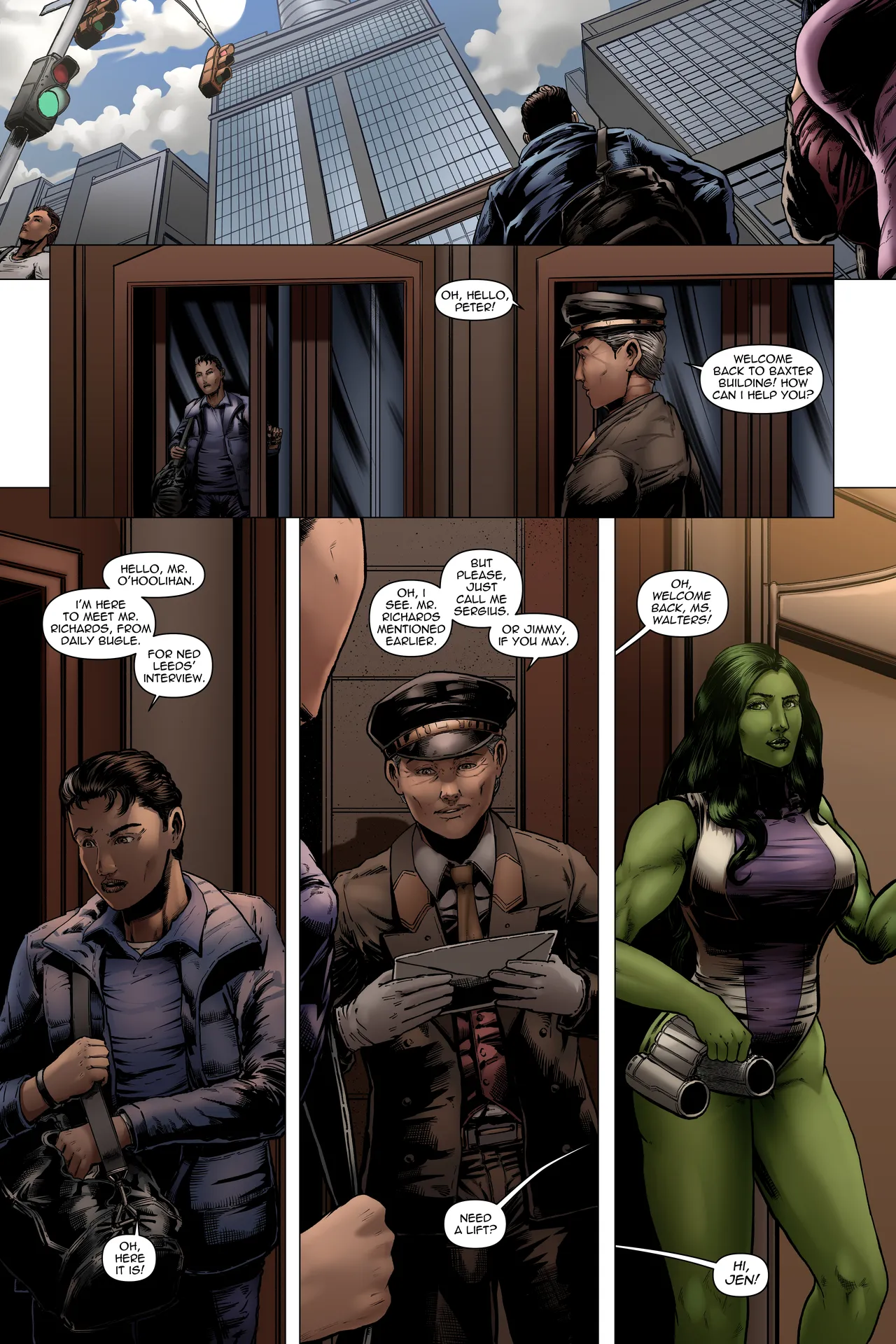 Parker's True Colors - Episode 3 - Green page 7 full