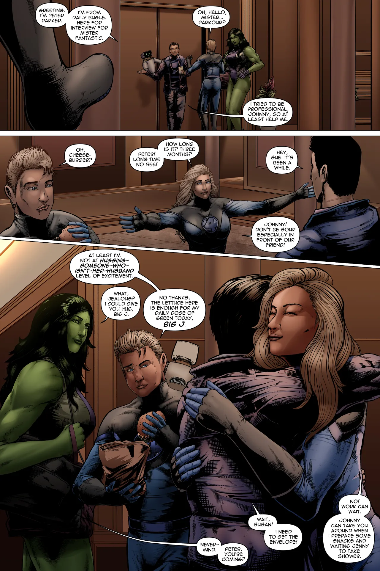 Parker's True Colors - Episode 3 - Green page 9 full
