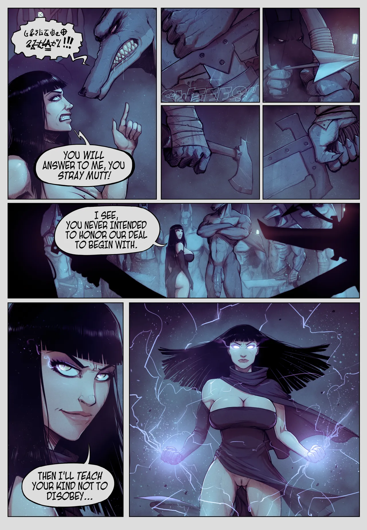 Legend of Queen Opala - Tales of Osira - In the Shadow of Anubis II page 4 full