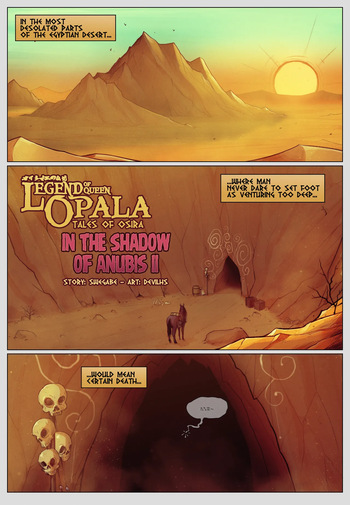 Legend of Queen Opala - Tales of Osira - In the Shadow of Anubis II cover