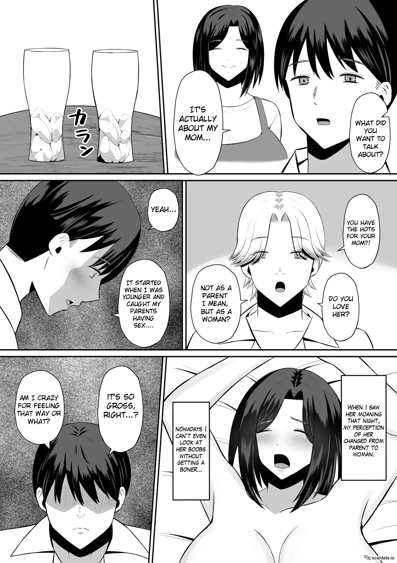 Kindan no Boshi Swapping ~Hahaoya Koukan de Hontou no Seiheki ni Mezameta Haha to Ore 1 | Mother Star Swapping ~My Mother And I Awakened To Our True Sexual Desires Through Mother Swapping 1 page 8 full