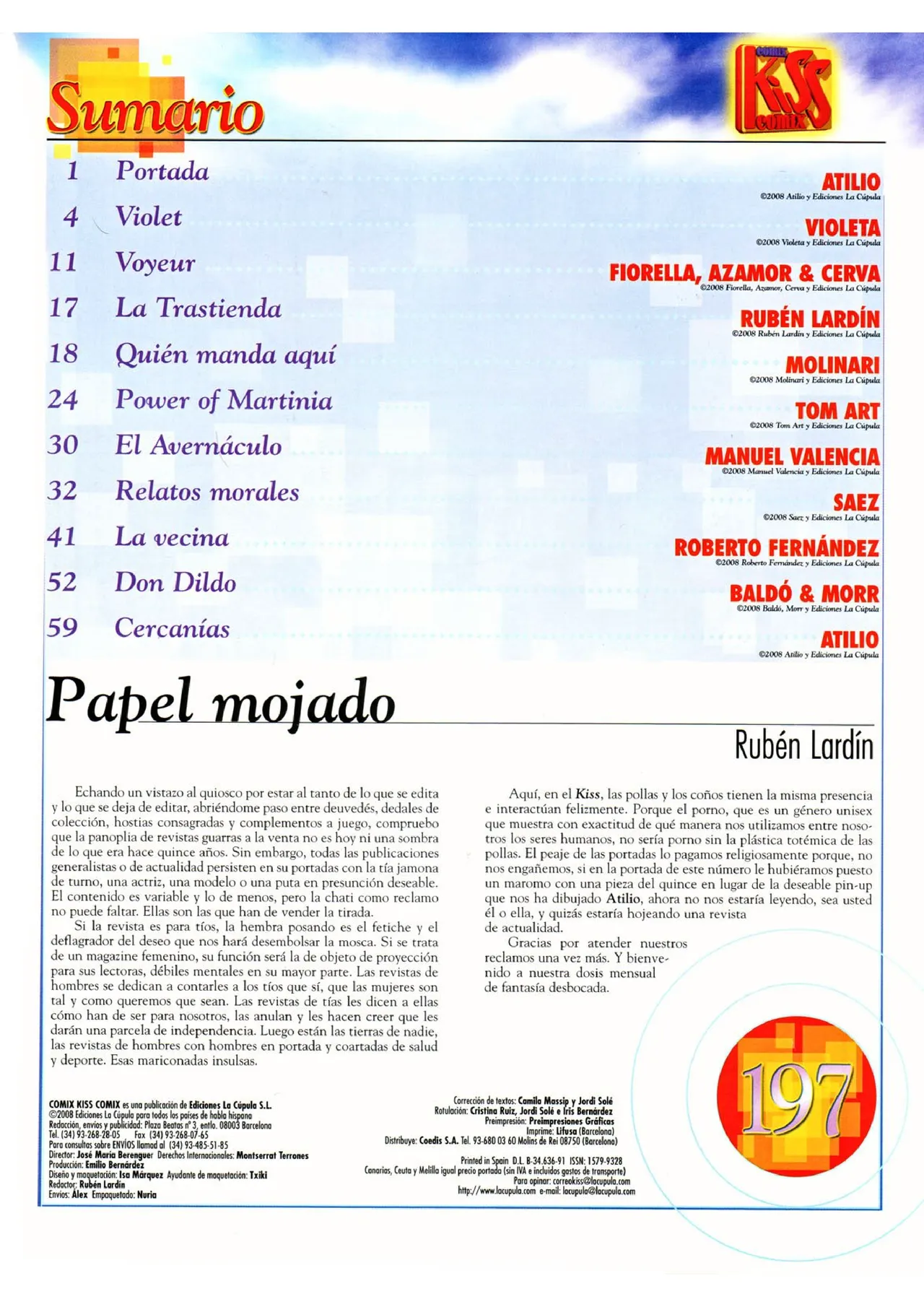 Kiss Comix #197 page 3 full