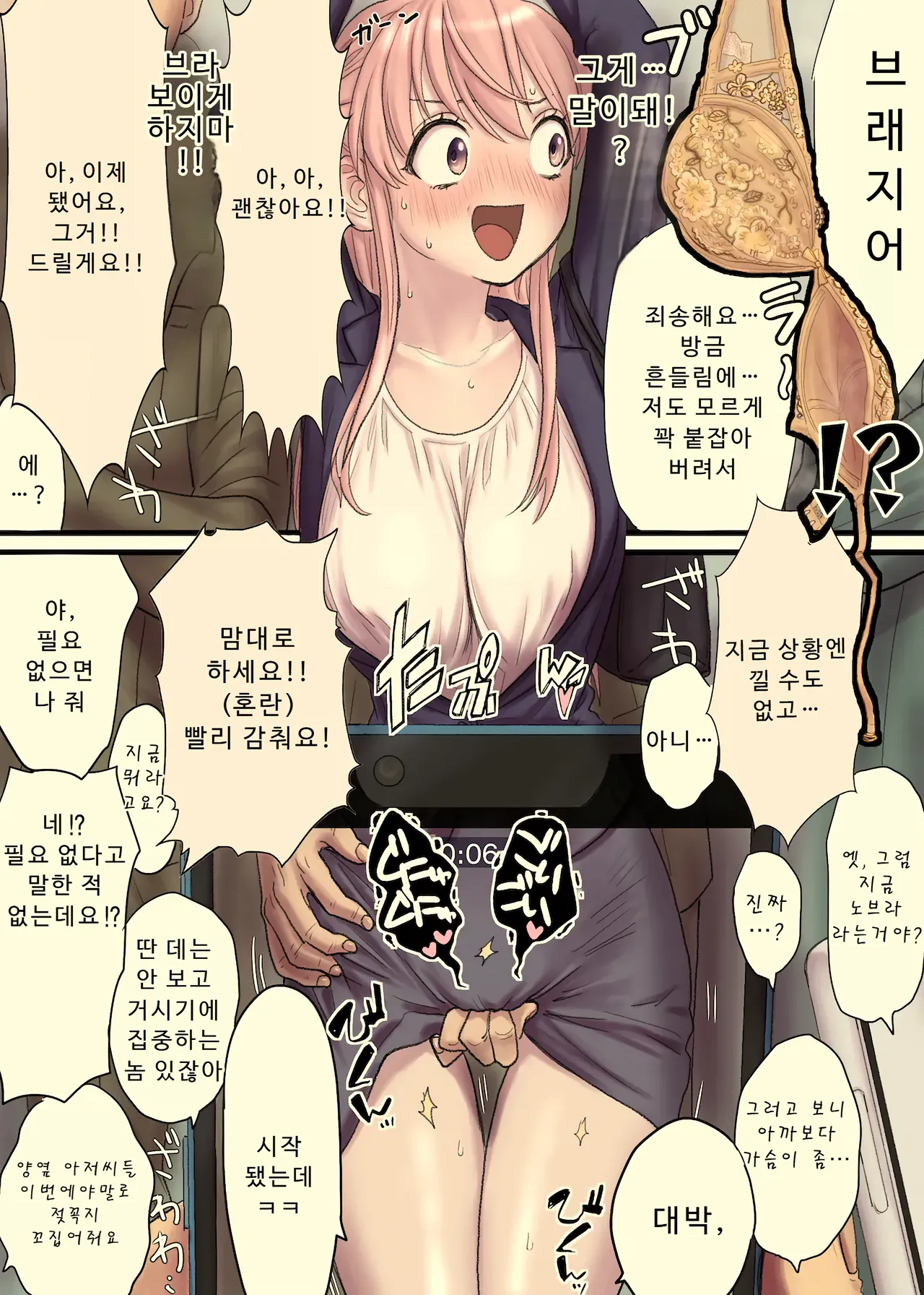 언니의 만원전철+오마케 page 8 full
