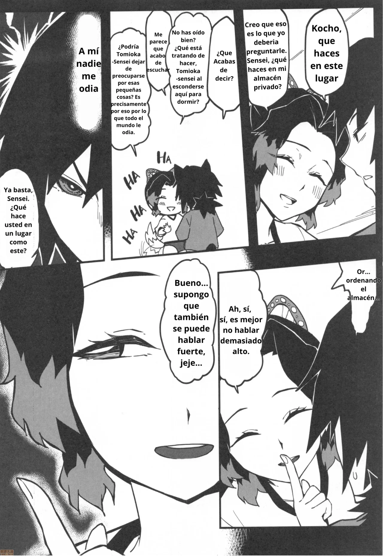 El Arco del Melocotón Misterioso page 6 full