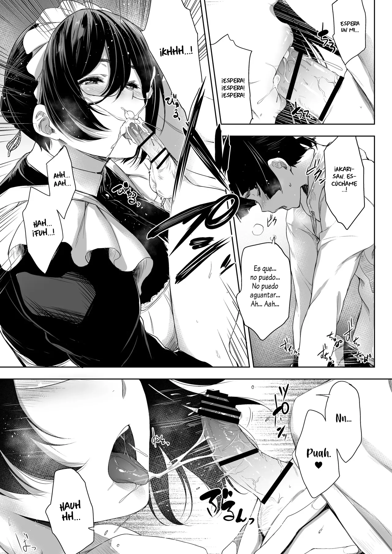 Maid Kanojo to Toshishita Kareshi｜El Joven Novio y La Novia Maid page 9 full