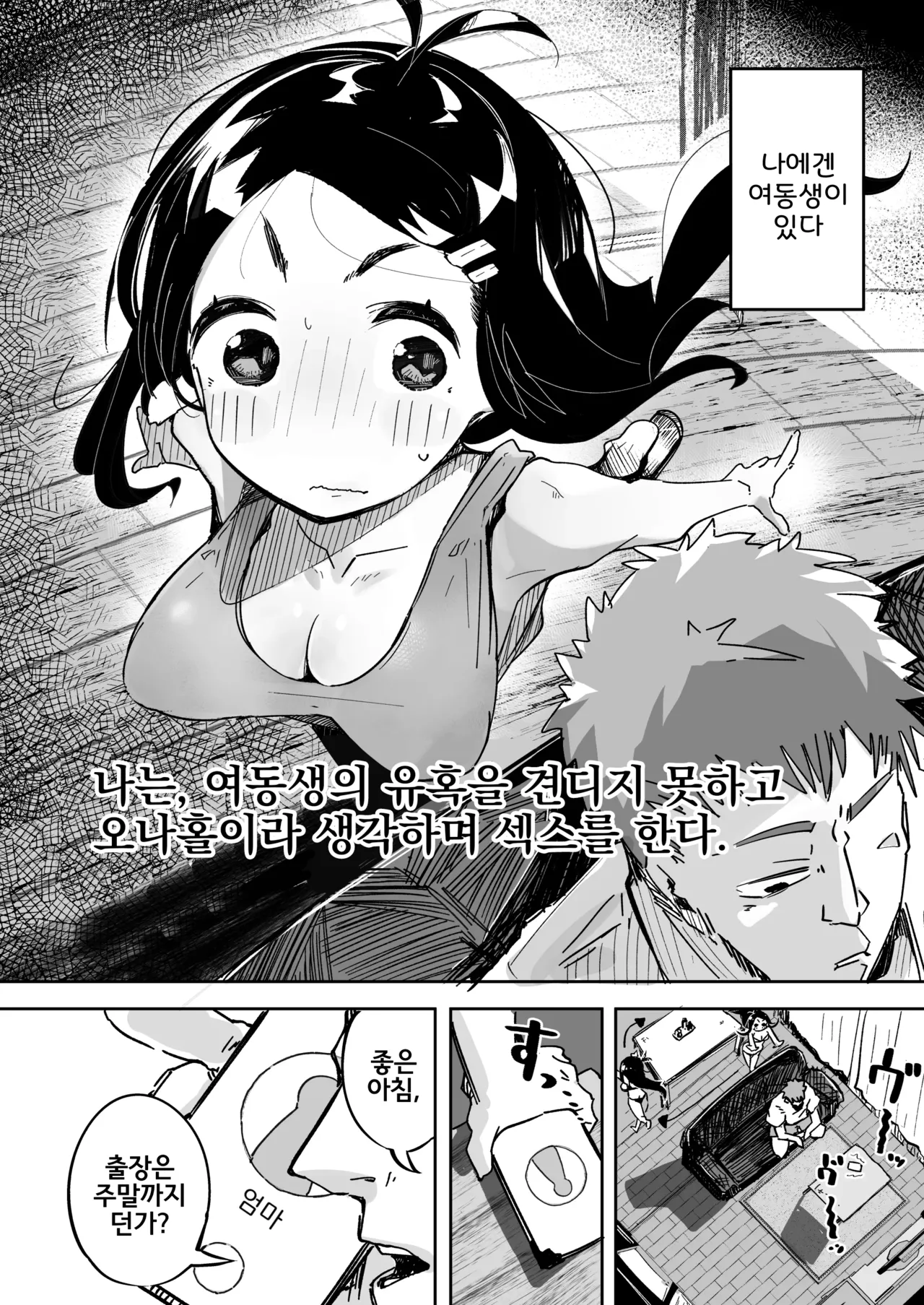 Boku wa, Imouto no Yuuwaku ni Taekirezu Onaho to Iu Koto ni Shite Sex o Suru. | 나는, 여동생의 유혹을 견디지 못하고 오나홀이라 생각하며 섹스를 한다. page 3 full