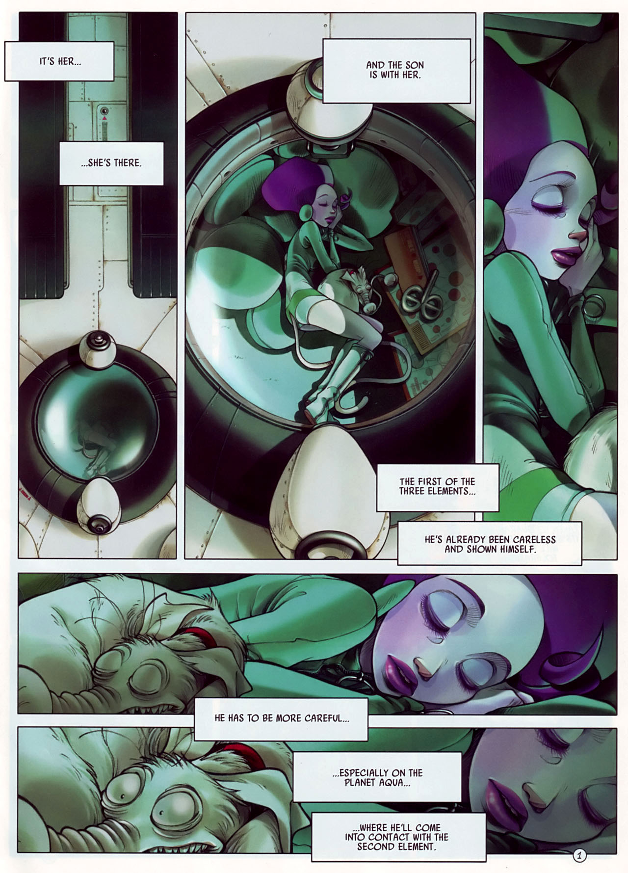 Sky Doll #2: Aqua page 5 full