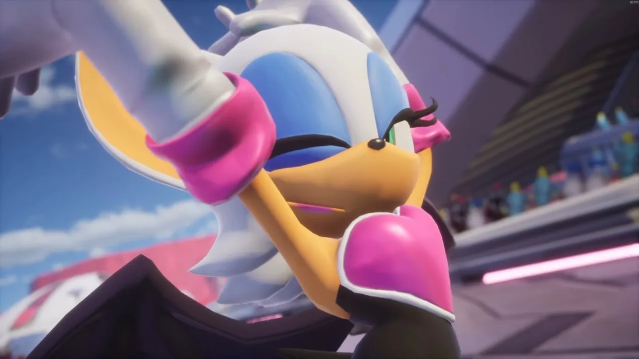 Rouge Crossworlds Pose Redraw page 1 full