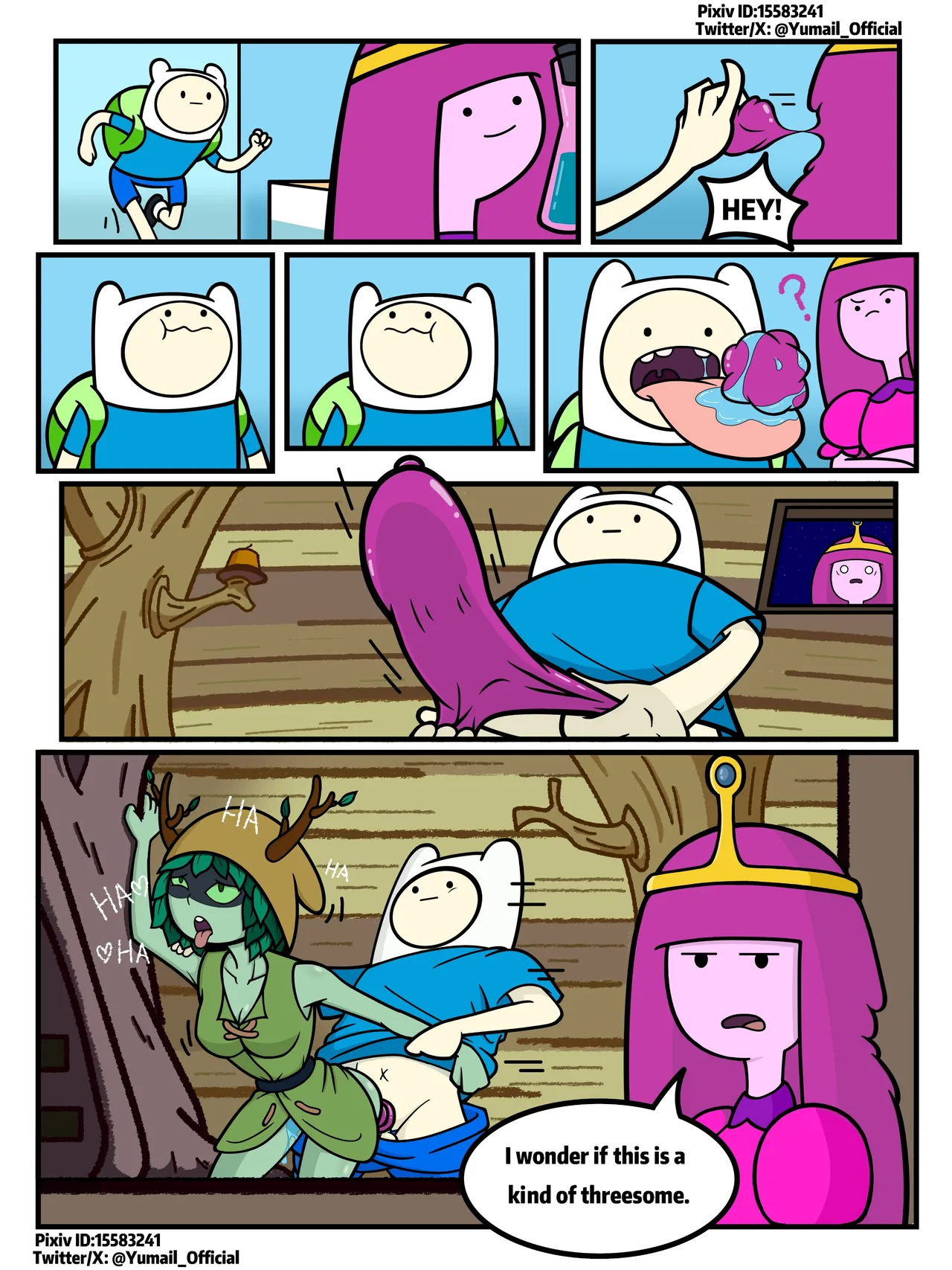 Adventure Time - Short Comics page 1 full