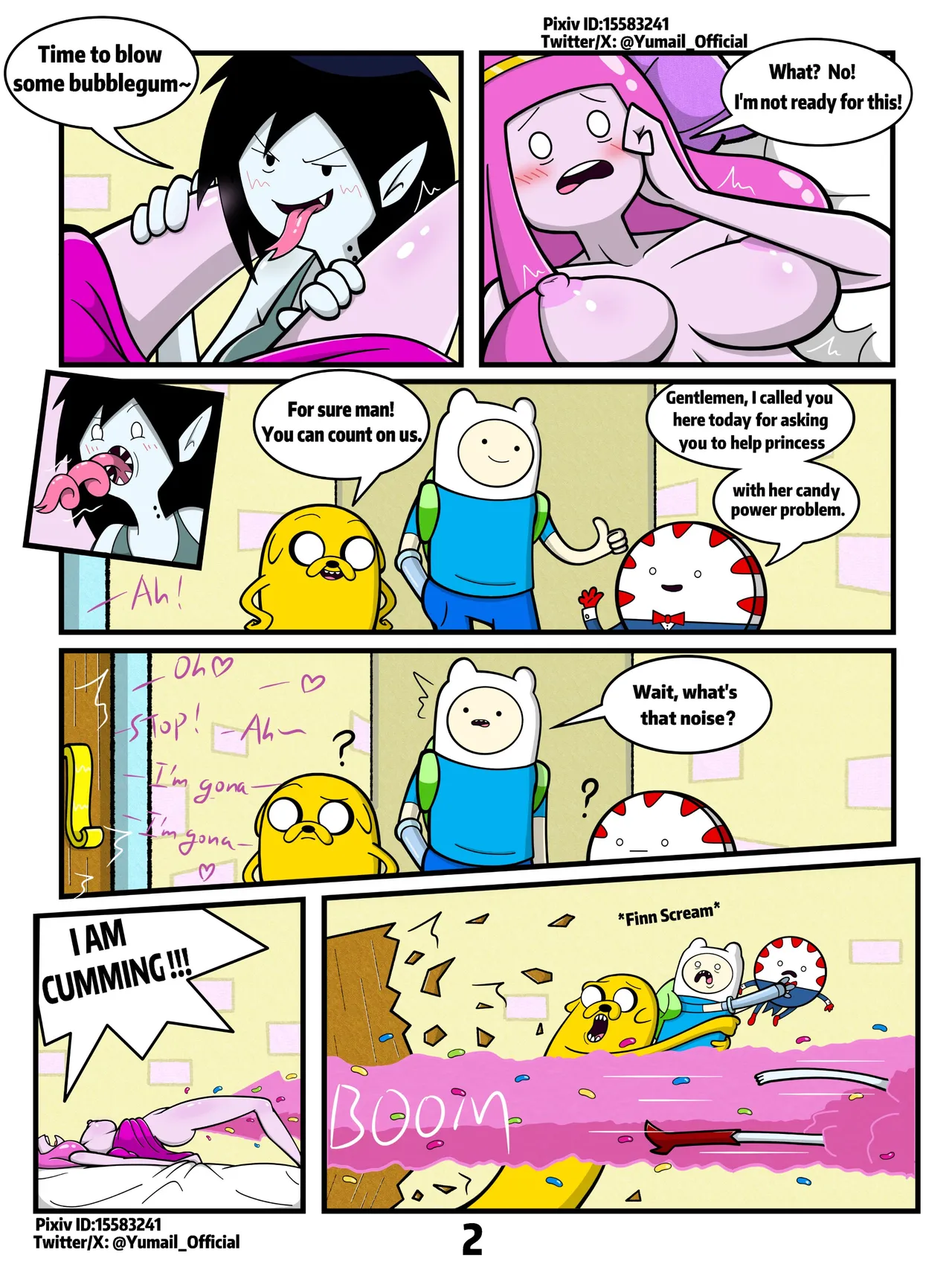 Adventure Time - Short Comics page 6 full