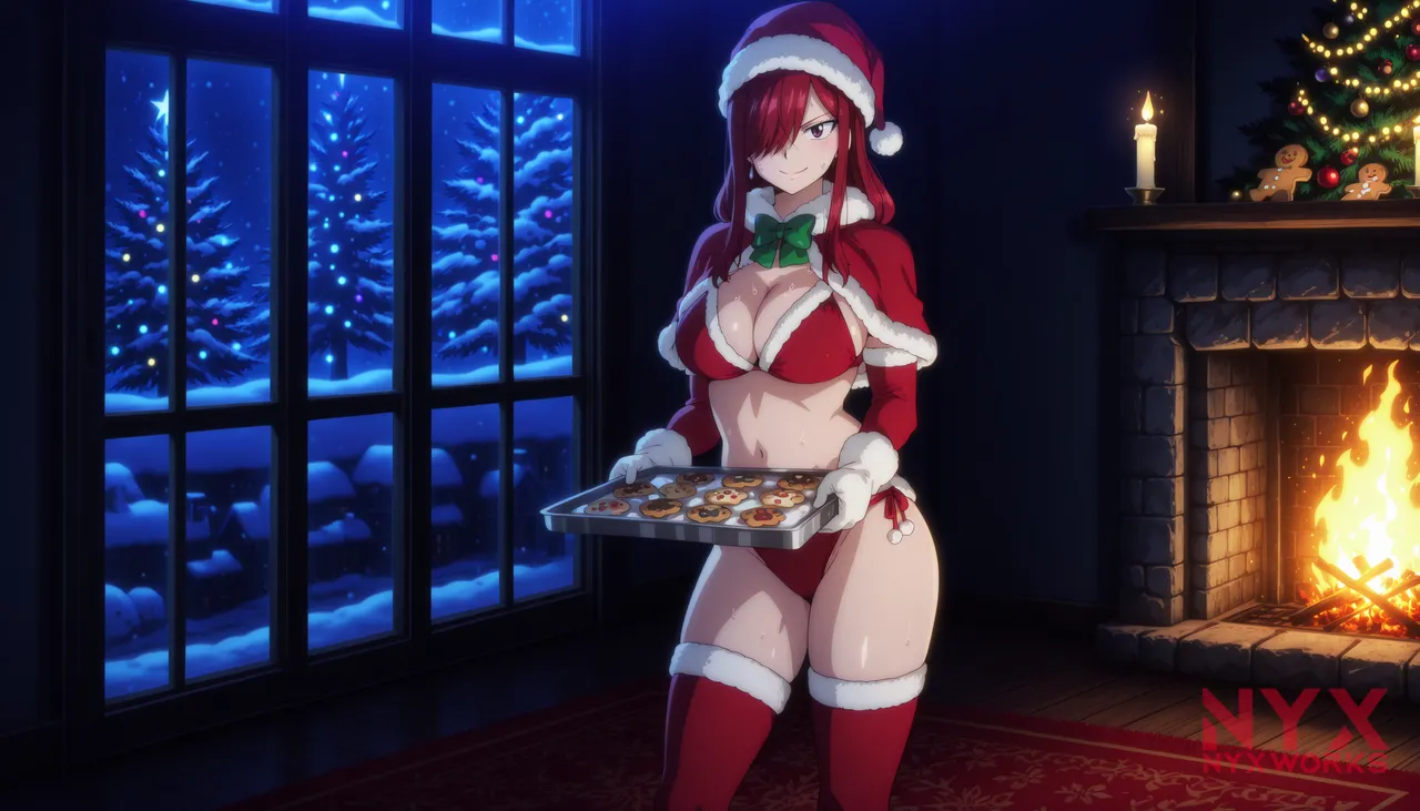 Erza Scarlet  Christmas Set page 5 full
