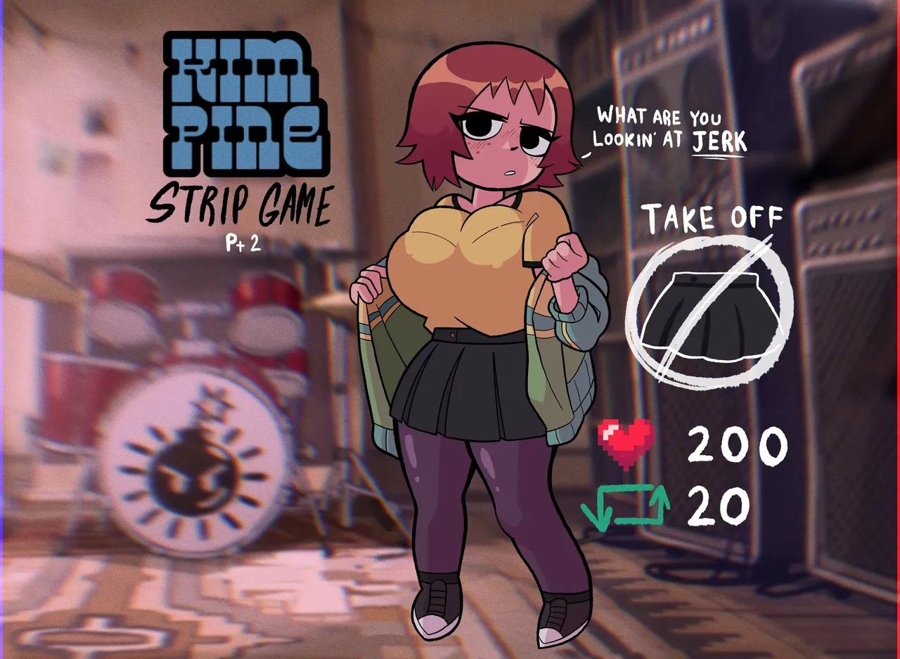 Scott Pilgrim - Kim Pine Strip Game -WIP- page 2 full