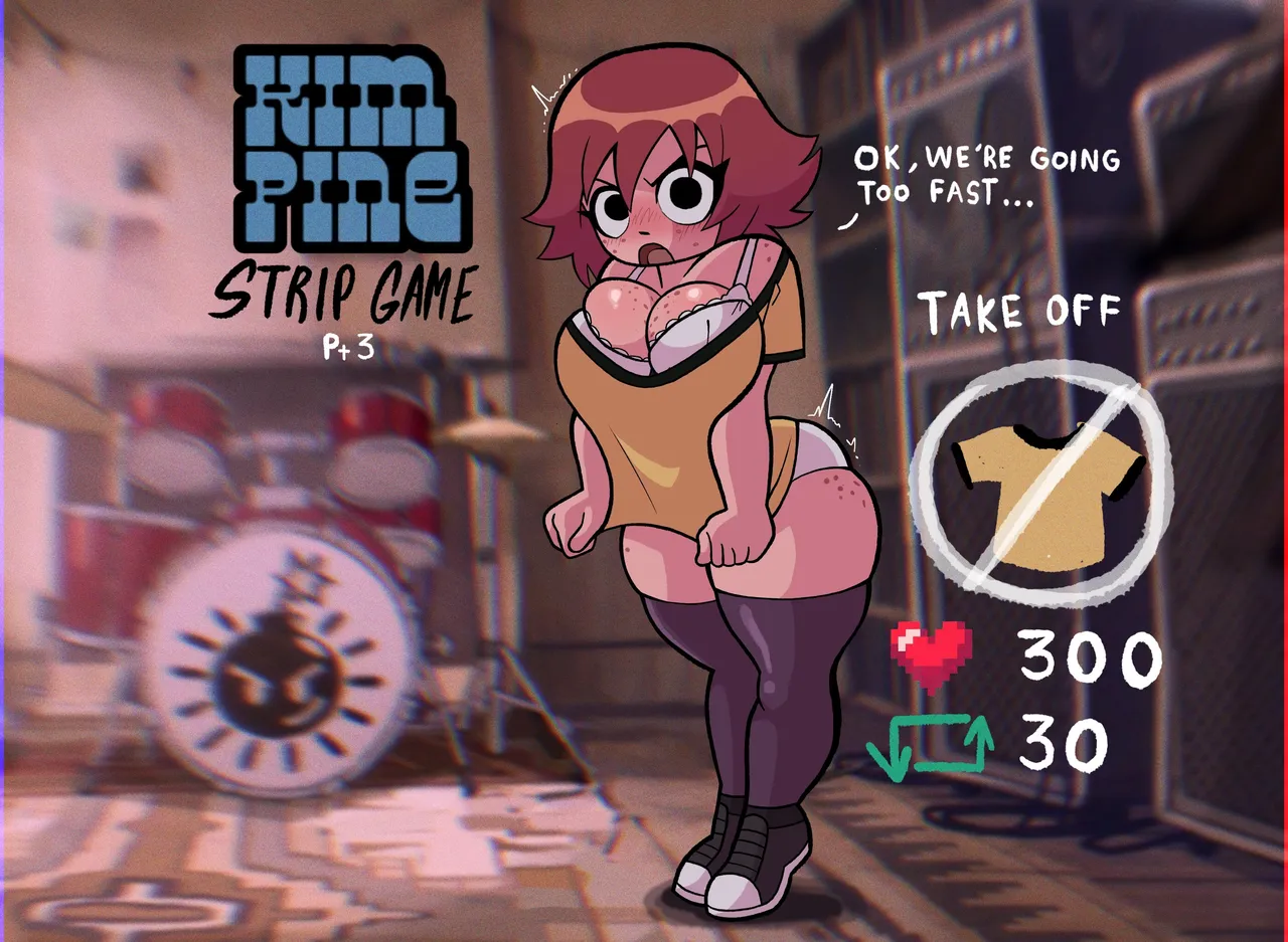 Scott Pilgrim - Kim Pine Strip Game -WIP- page 3 full