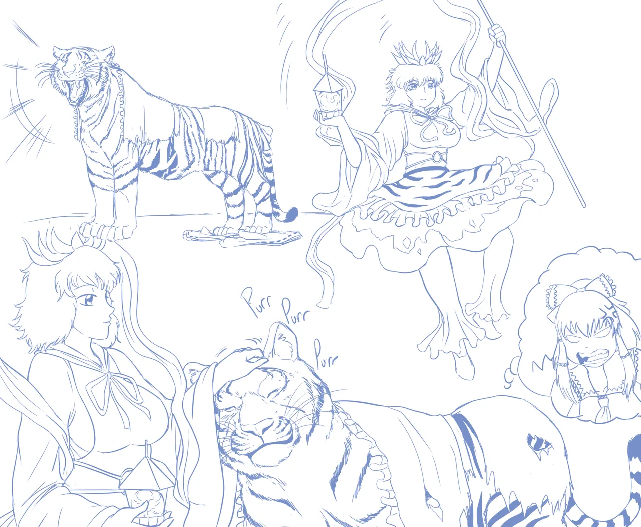 Anime Girl Transformations page 3 full