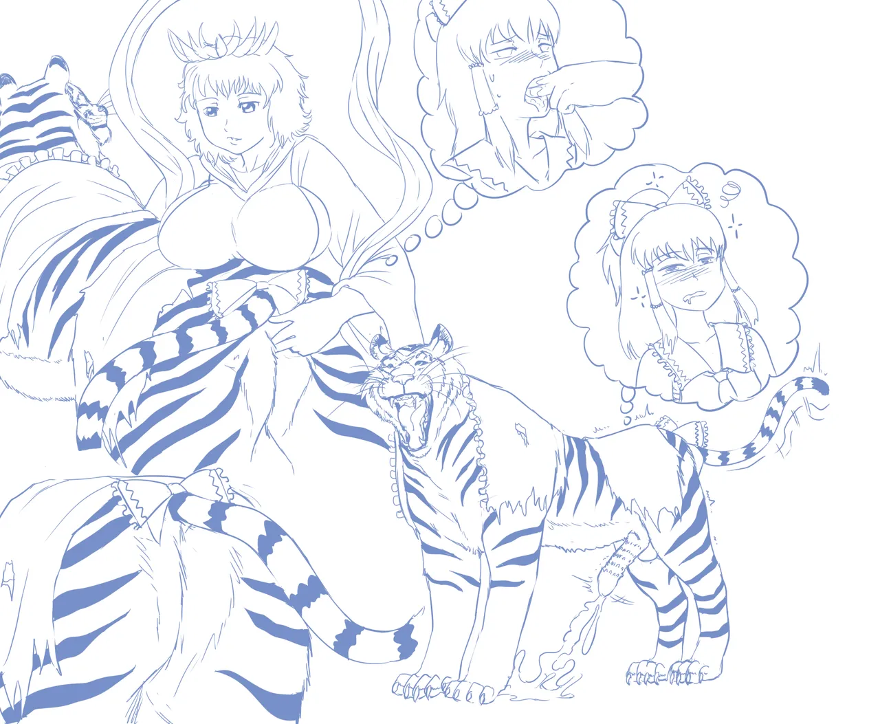 Anime Girl Transformations page 4 full