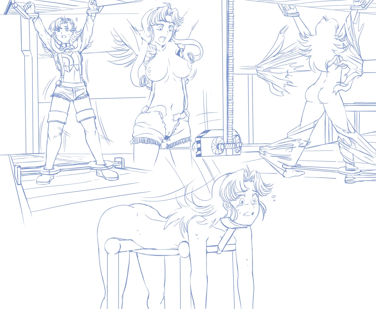 Anime Girl Transformations page 5 full