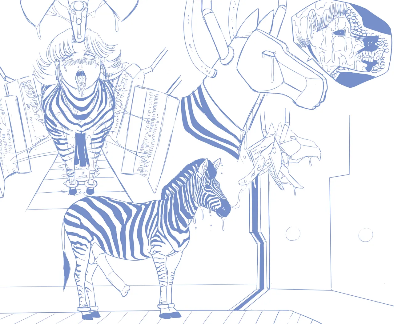 Anime Girl Transformations page 7 full