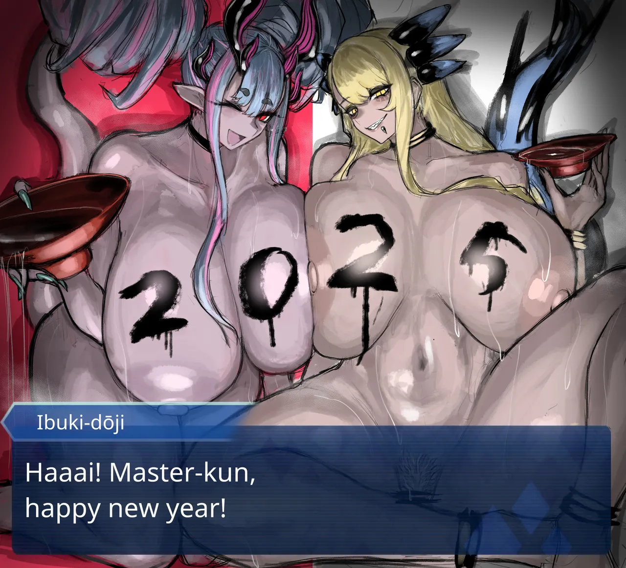 Chaldea's Fall to BBC: Vritra and Ibuki Douji page 1 full