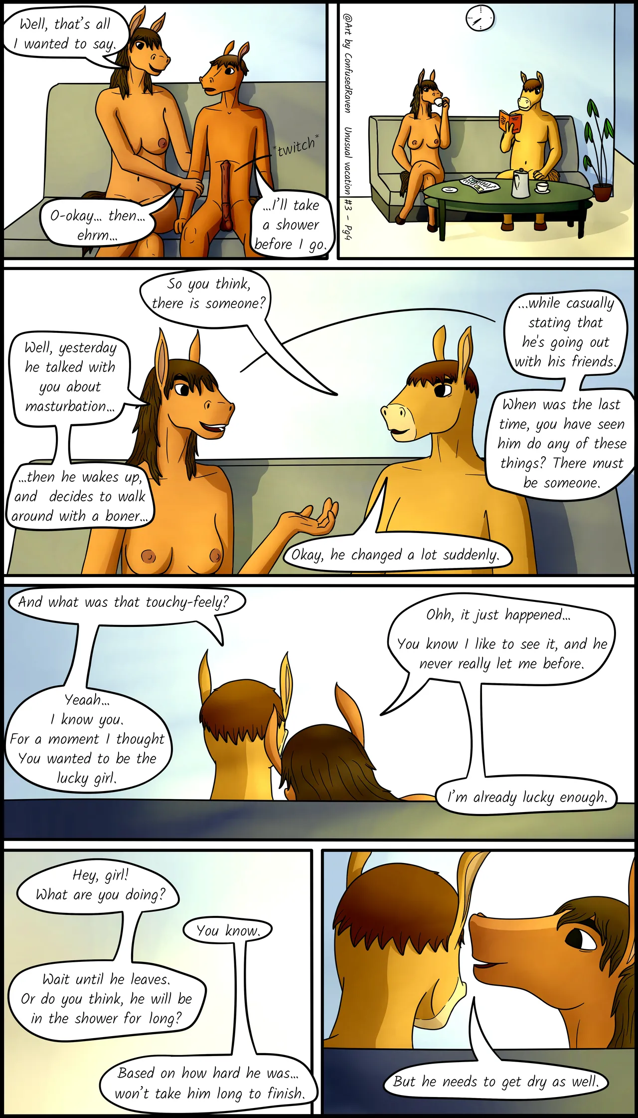 Unusual Vacation #3 - The wolf and the sheep page 4 full