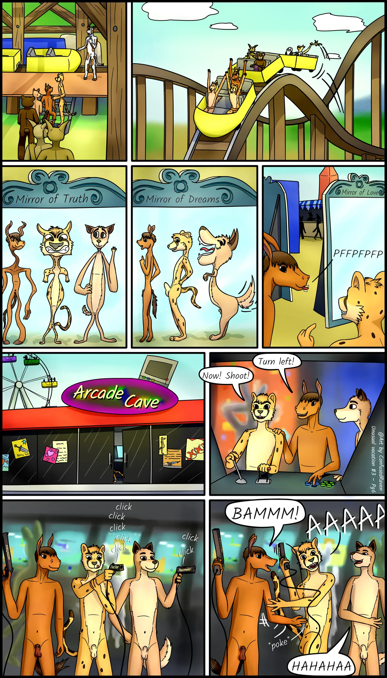 Unusual Vacation #3 - The wolf and the sheep page 6 full