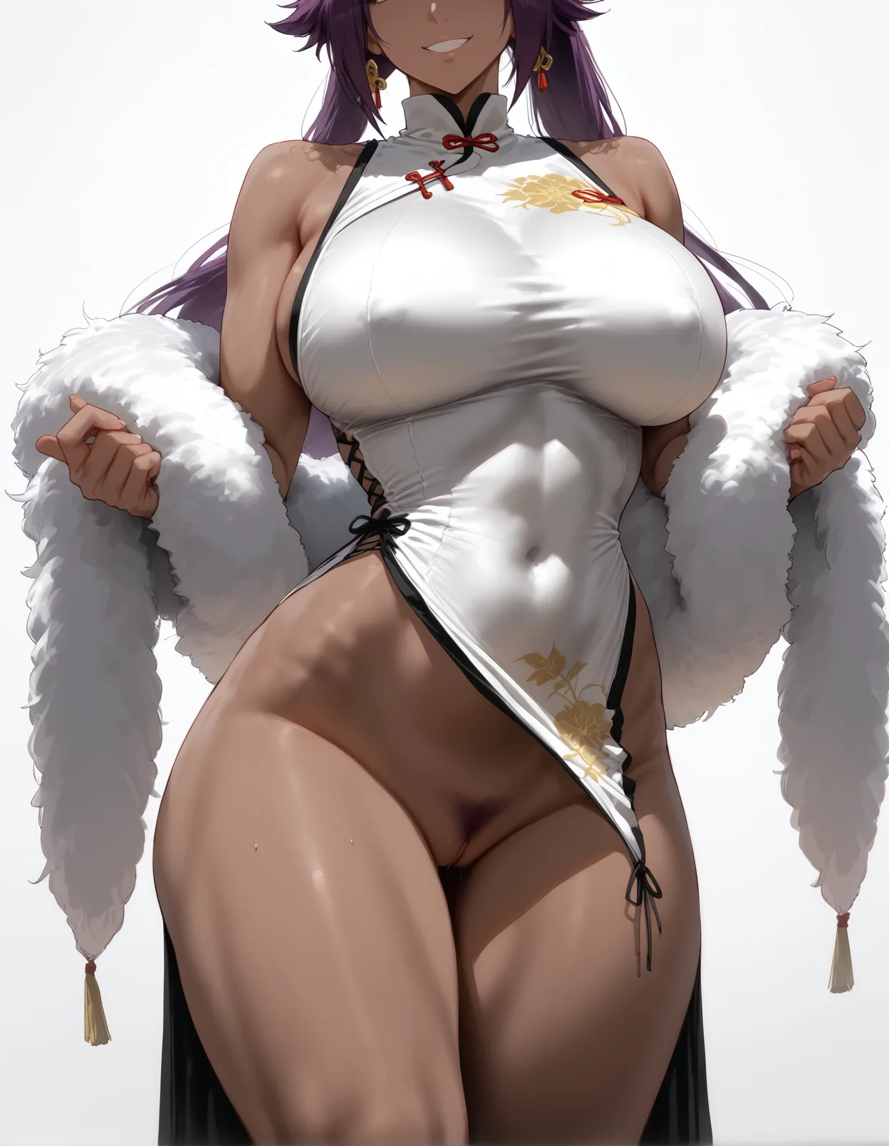 Yoruichi Shihouin - China Dress page 6 full