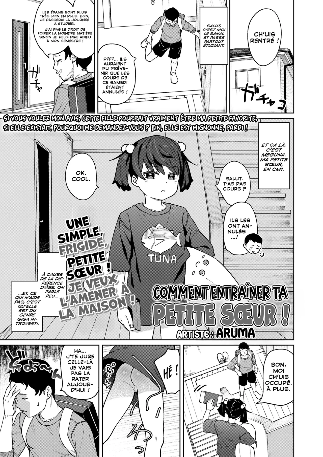 Maguro Imouto wo Ikikatsu! | Comment entraîner ta petite sœur ! page 1 full
