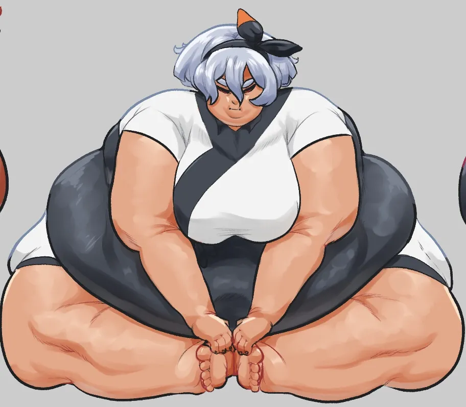 Fat Pokemon Gym Leader Bea page 4 full