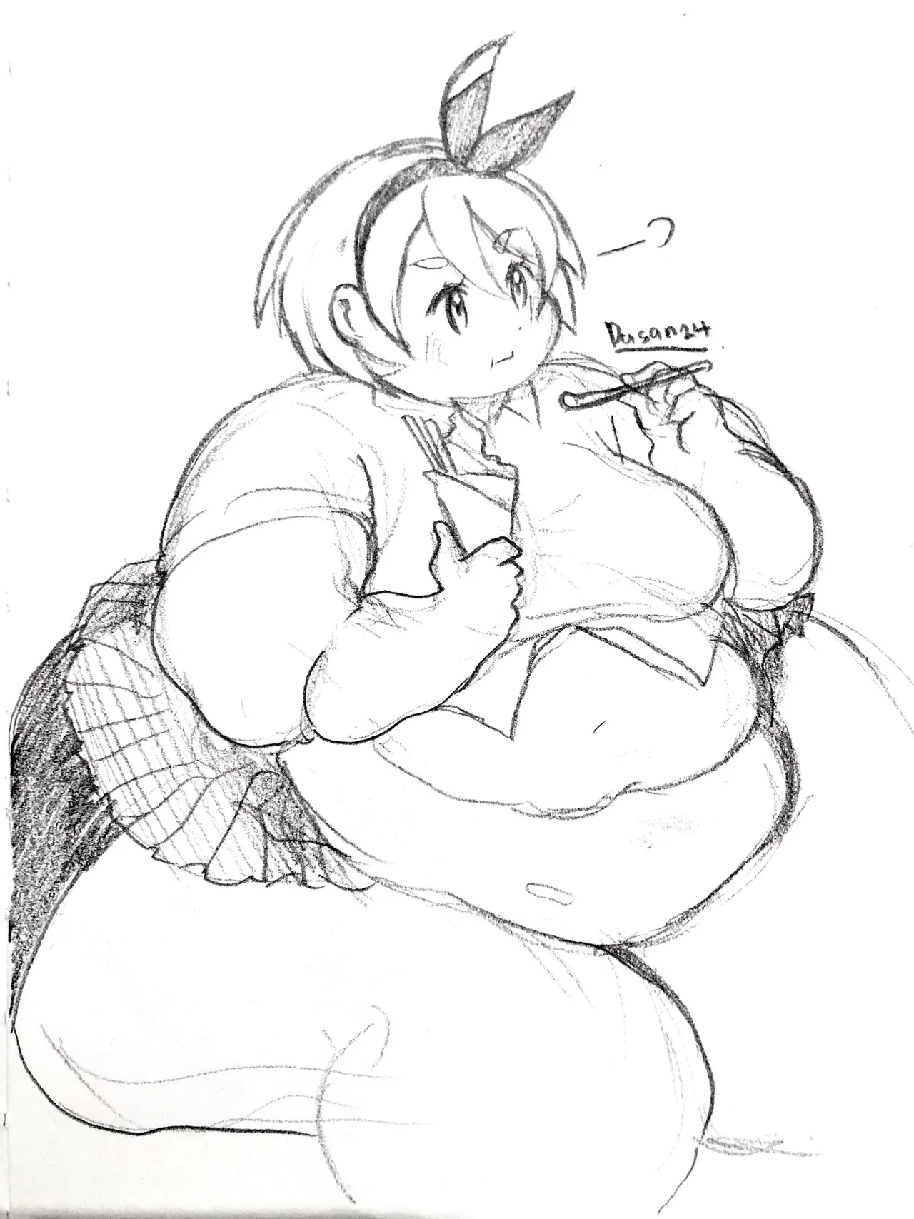 Fat Pokemon Gym Leader Bea page 5 full