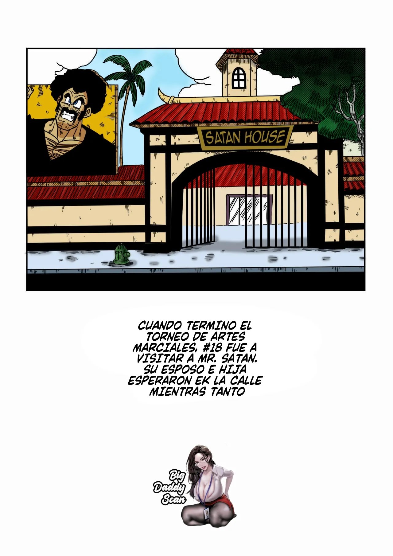 Mr. Satan vs Android 18 page 2 full